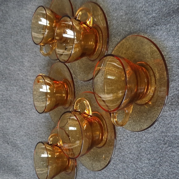 A Vintage set of 6 cup and saucer Bromioli Italy - Picture 1 of 5